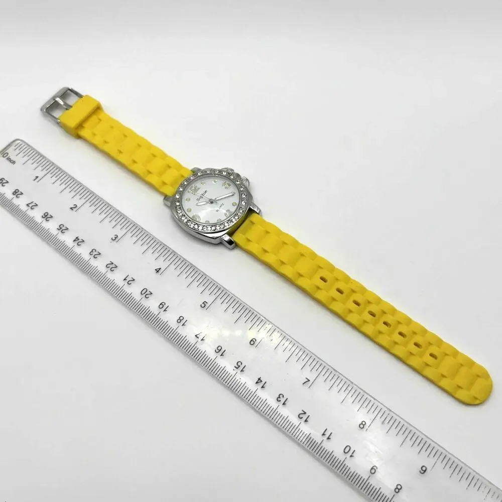 Yellow Crystal Sophie Watch
